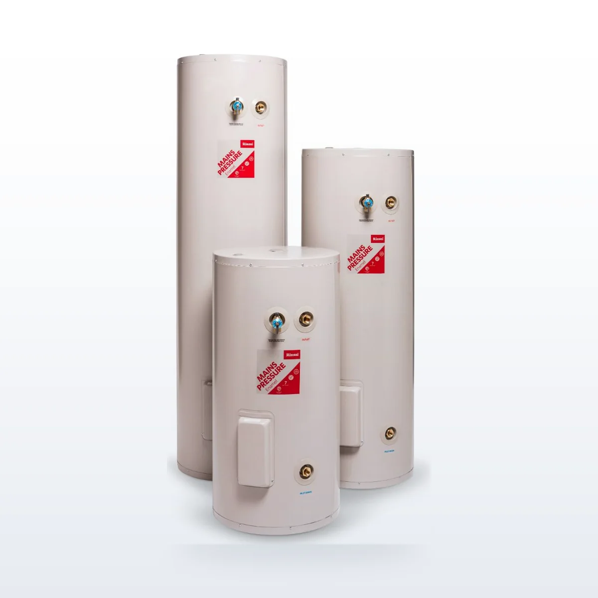 Rinnai Mains Pressure Cylinder 135L Slimline