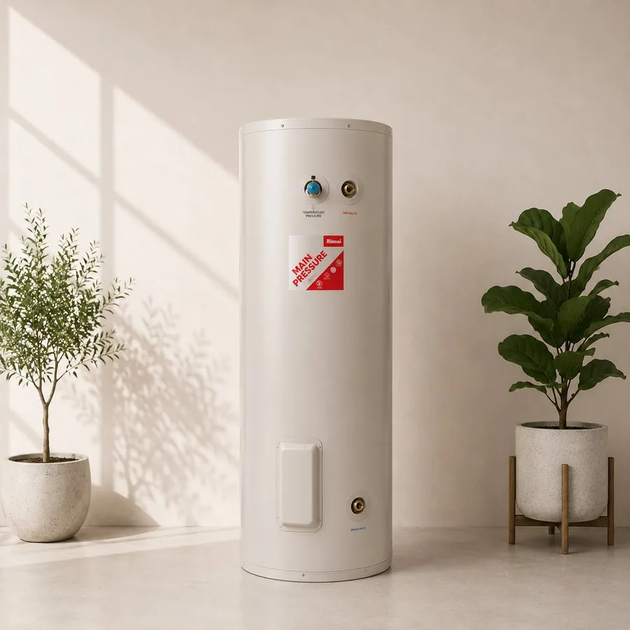 Rinnai Mains Pressure Cylinder 180L Slimline