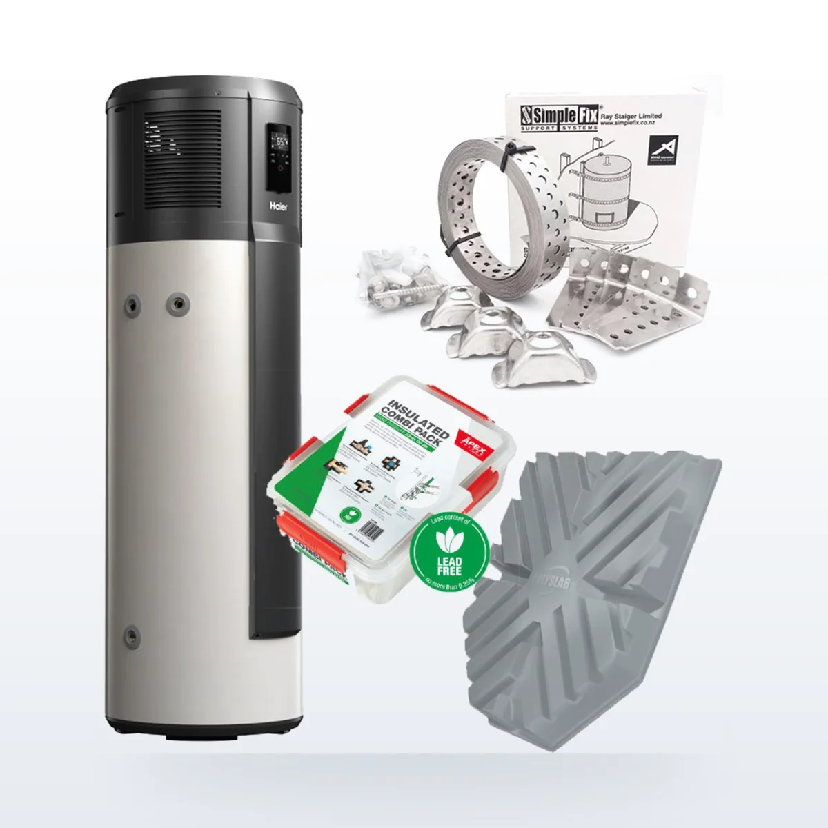 Haier Heat Pump Hot Water Combo 250L