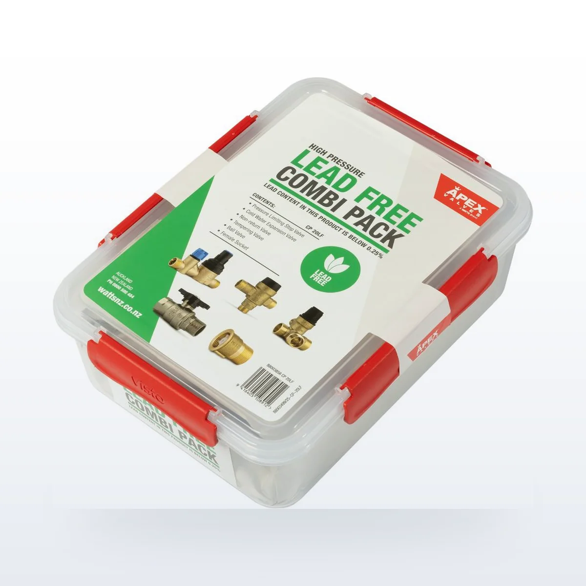 Apex Lead Free Combi Pack
