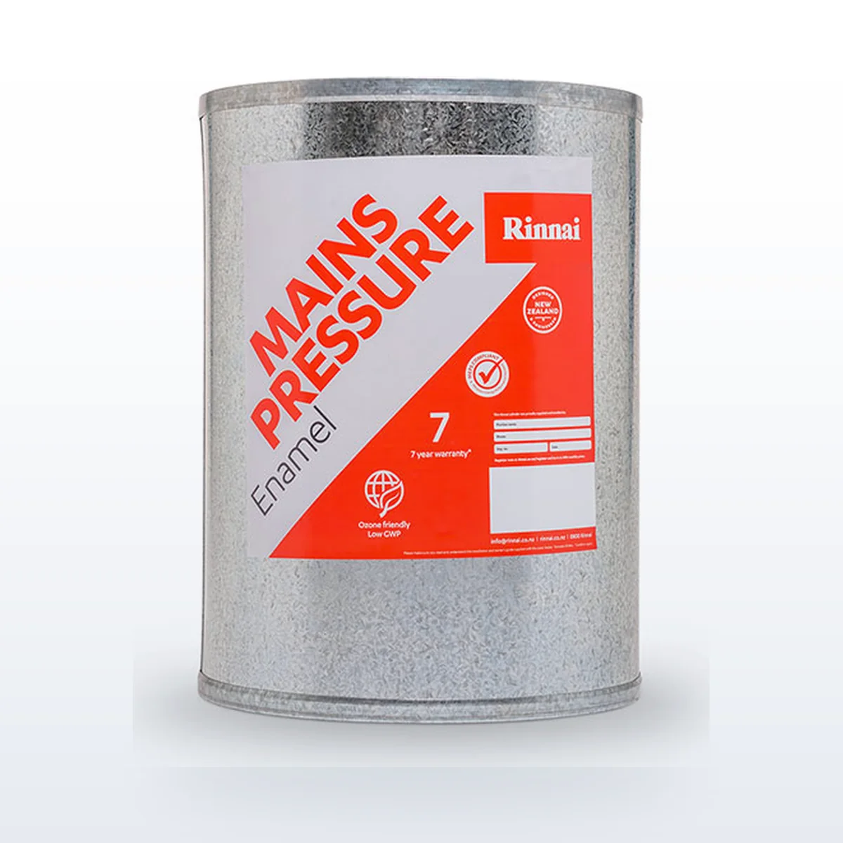 Rinnai Mains Pressure Cylinder 50L